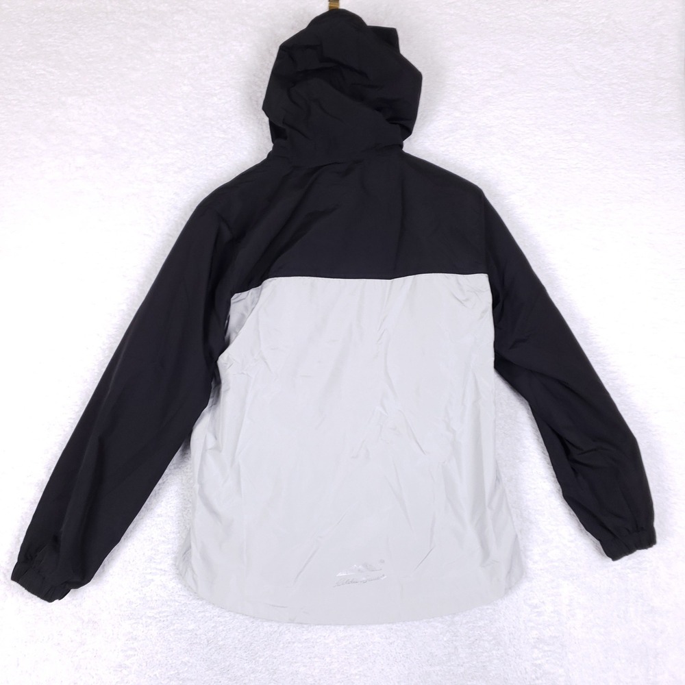 Eddie Bauer 3-in-1 Windbreaker Jacket Youth L 14/16 Removable Fleece Liner Gray - Picture 8 of 11